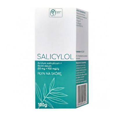 SALICYLOL płyn na skórę 100 g