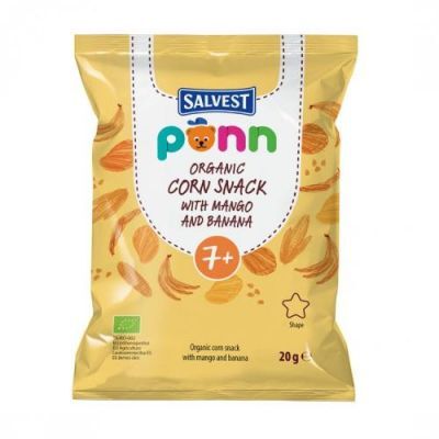 SALVEST PÕNN BIO Chrupki mango, 20 g