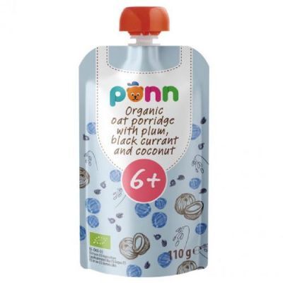 SALVEST PÕNN BIO Owocowe puree z jogurtem i ciasteczkami, 110g