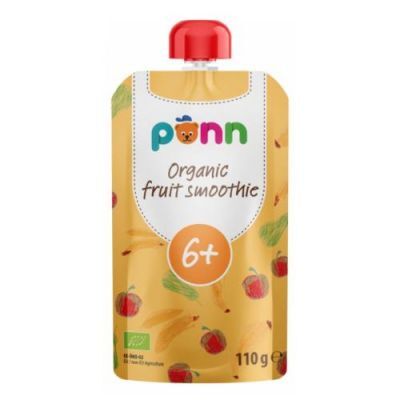 SALVEST PÕNN BIO Owocowe smoothie z ananasem, 110g