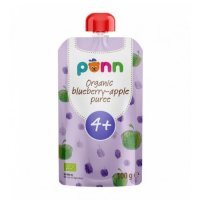 SALVEST PÕNN BIO Puree jabłkowo-jagodowe, 100 g KRÓTKA DATA 04.10.2026