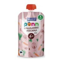 SALVEST PÕNN BIO Wołowina z puree warzywnym, 100g