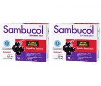 SAMBUCOL EXTRA STRONG 30 kapsułek x 2 opakowania