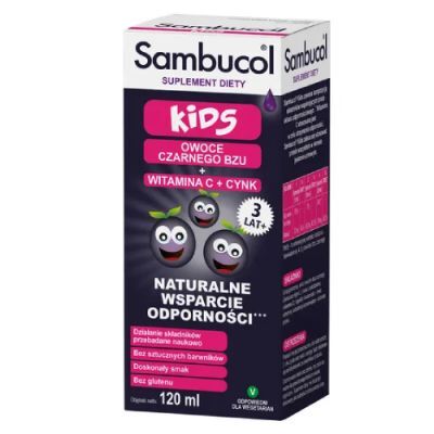 SAMBUCOL KIDS płyn 120 ml
