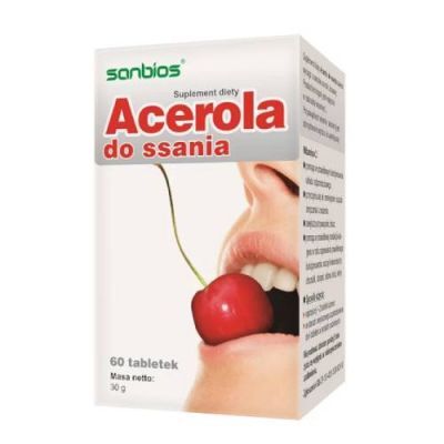 SANBIOS Acerola do ssania 60 SANBIOS Acerola do ssania, 60 tabl.