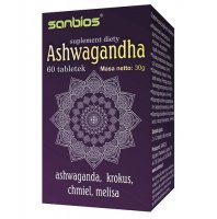 SANBIOS Ashwagandha 60 tabletek