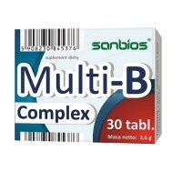 SANBIOS Multi-B-Complex 30 tabletek