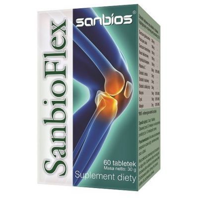 SANBIOS SanbioFlex 60 tabletek  DATA WAŻNOŚCI