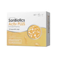 SANBIOTICS ACTIV PLUS 30 kapsułek Activlab Pharma