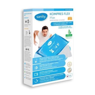 SANITY Kompres w pokrowcu Flex MEDIUM 19x30cm