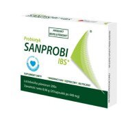 SANPROBI IBS 20 kapsułek, wspiera mikroflorę jelit
