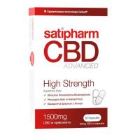 SATIPHARM CBD Advanced High Strength 50 mg Gelpell 30 kapsułek