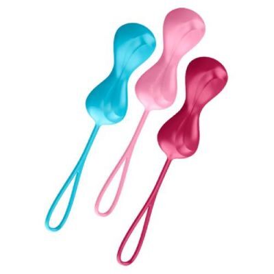 Satisfyer Power Balls Training Set Zestaw kulek waginalnych, 3 szt.