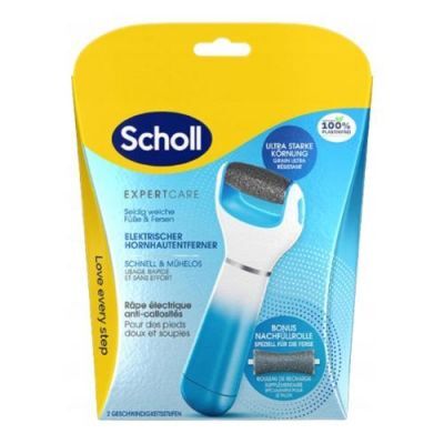 SCHOLL Expert Care Elektroniczny pilnik do stóp z 2 głowicami