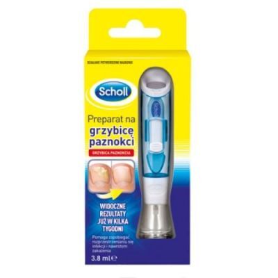 SCHOLL FUNGAL NAIL TREATMENT Preparat przeciwko grzybicy paznokci 3,8 ml