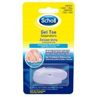 SCHOLL GEL TOE SEPARATORS kliny międzypalcowe 3 sztuki
