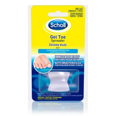 SCHOLL GEL TOE SPREADER duży klin