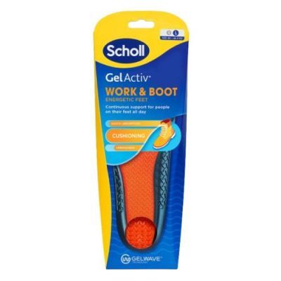 SCHOLL GelActiv Work & boot Wkładki do butów męskie L, 1para