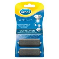 SCHOLL VELVET SMOOTH 2 wymienne głowice obrotowe gruboziarniste z kryształkami diamentu