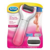 SCHOLL VELVET SMOOTH Elektroniczny pilnik z głowicą gruboziarnistą i szczoteczką złuszczającą