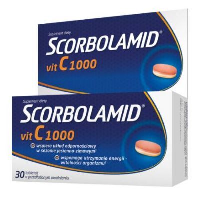 Scorbolamid Vit C 1000, 30 tabl.