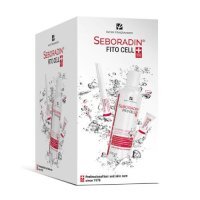SEBORADIN FITO CELL Zestaw - Serum 15 x 6 g + Aktywator do brwi i rzęs 6 ml + Szampon 200 ml