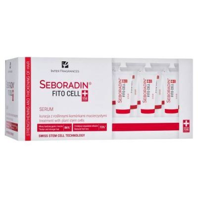 SEBORADIN FITOCELL serum stymulujące odrost włosów 15 tubek po 6 g