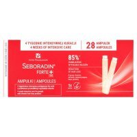 SEBORADIN FORTE Ampułki przeciw wypadaniu włosów 28 x 5,5 ml