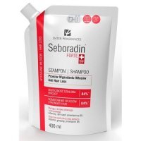 SEBORADIN FORTE Szampon przeciw wypadaniu włosów zapas 400 ml