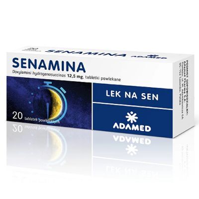 SENAMINA 12,5 mg, 20 tabletek powlekanych