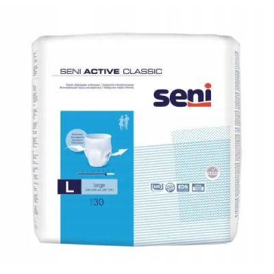 SENI ACTIVE CLASSIC L, 10szt. - Majtki chłonne