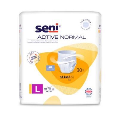SENI ACTIVE NORMAL large majtki chłonne 30 sztuk