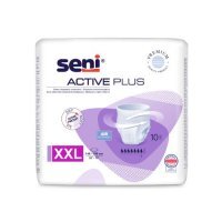 SENI ACTIVE PLUS Elastyczne majtki chłonne XXL, 10 szt.