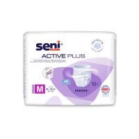 SENI ACTIVE Plus M, 10szt. - Elastyczne majtki chłonne