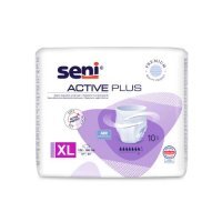 SENI ACTIVE PLUS XL, 10szt. - Elastyczne majtki chłonne