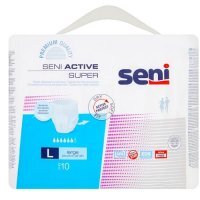 SENI ACTIVE SUPER L, 10szt. - Elastyczne majtki chłonne