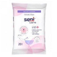 SENI CARE INTI+ Chusteczki do higieny intymnej, 20 sztuk