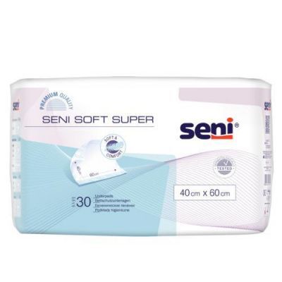 SENI SOFT PODKŁADY 40x60cm, 30szt. - Podkłady higieniczne