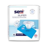 SENI SUPER Pieluchomajtki dla dorosłych XL, 10 szt