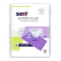 SENI SUPER PLUS Pieluchomajtki dla dorosłych X-Large XL, 30szt.