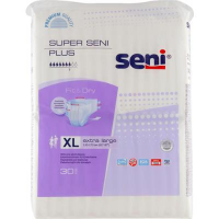 SENI SUPER SENI PLUS pieluchomajtki dla dorosłych EXTRA LARGE 30 sztuk