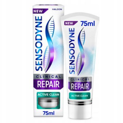 SENSODYNE Clinic Repair Active Clean Pasta do zębów, 75 ml