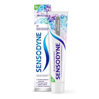 Sensodyne Extra Whitening Pasta do zębów z fluorkiem, 75 ml