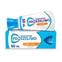 Sensodyne ProSzkliwo dla dzieci Pasta z fluorem do zębów chroniąca szkliwo do zębów mlecznych i stałych 6-12 lat, 50 ml
