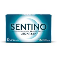 Sentino Lek na sen 12,5 mg, 14 tabletek powlekanych