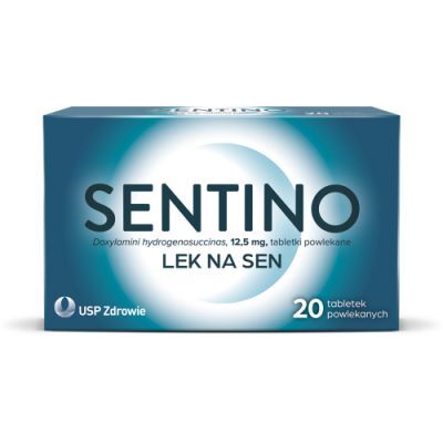 Sentino Lek na sen 12,5 mg, 20 tabletek powlekanych