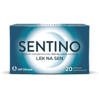 Sentino Lek na sen 12,5 mg, 20 tabletek powlekanych