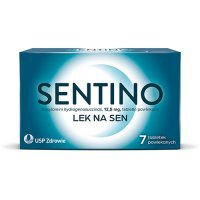 Sentino Lek na sen 12,5 mg, 7 tabletek powlekanych