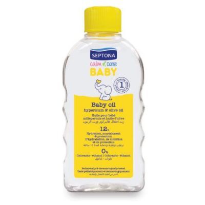 SEPTONA Baby Oliwka dla dzieci Dziurawiec i Oliwa z oliwek, 200ml