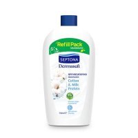 Septona Mydło w płynie Cotton &amp; Milk Protein, 750 ml